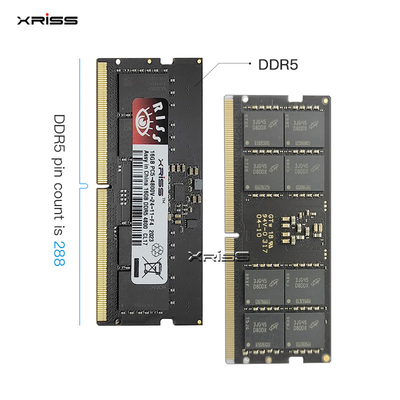 Mémoire RAM DDR5 8 Go 16 Go 32 Go 4800 MHz 5200 MHz 5600 MHz pour ordinateur portable et de bureau avec CE