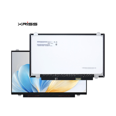 Écran LCD pour ordinateur portable AUO Narrow 14" Slim 40 broches avec vis 1920*1080 FHD B140HAK01.0 B140HAK01.1 Avec écran tactile sans bord