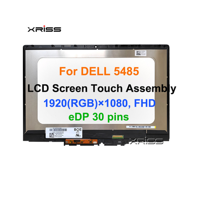 Pour l'Inspiriron 14 5482 5485 5491 2 en 1 P93G P93G001 Écran tactile LCD 1080p Assemblage de remplacement d'ordinateur portable