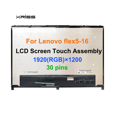 16Écran tactile de 0,0 pouce Pour Lenovo IdeaPad Flex 5-16 Série Flex 5 16ALC7 16IAU7 Assemblage d'affichage FHD 1920x1080