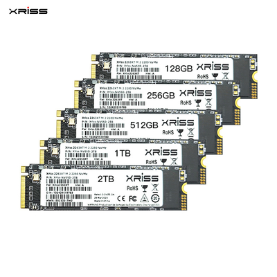 XRISS M.2 NVMe SSD 128GB 256GB 512GB 1TB 2TB Disque dur interne 2280 pour ordinateur portable